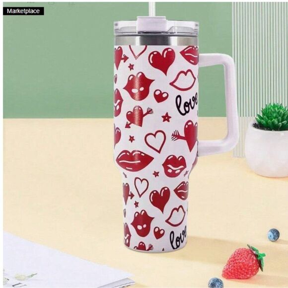 40oz stainless steel insulated Tumbler- Perfect for on-the-go sipping - Picture 2 of 5